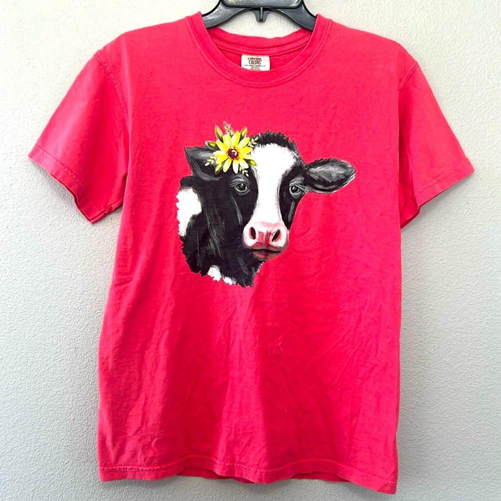 Comfort‎ colors 100% cotton Holstein T-shirt